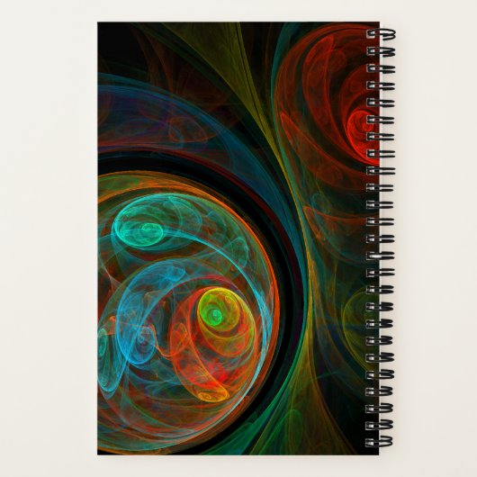 Carnet Bleu de renaissance Art Abstrait (Verso)