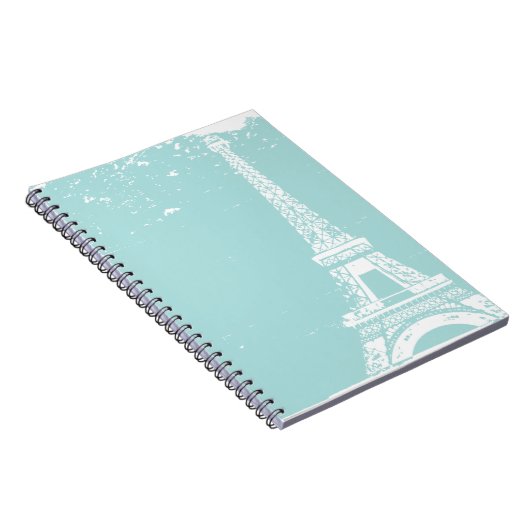 Carnet bleu de Tour Eiffel (Côté Droit)