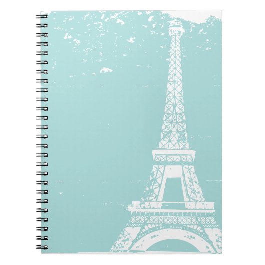 Carnet bleu de Tour Eiffel (Devant)