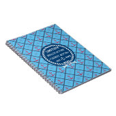 Carnet Bleu de turquoise de maison de hôtes de Chambre de (Côté Droit)