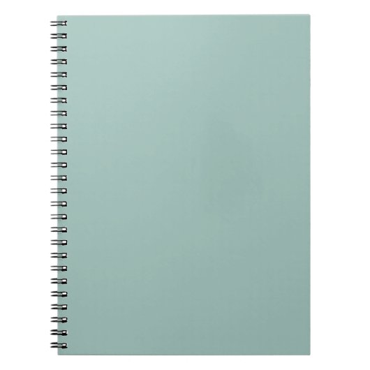 Carnet Bleu d'oeuf de canard cool - ajouter son propre te (Devant)