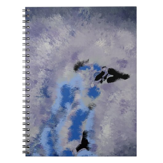 Carnet bleu d'oiseau (Devant)