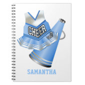 Carnet bleu et blanc (Devant)