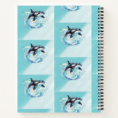 Carnet Bleu et Blanc Océan Plage Nautique (Dos)