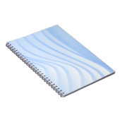 Carnet Bleu et blanc rayé (Côté Droit)