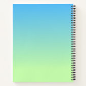 Carnet Bleu et vert (Dos)