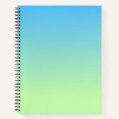 Carnet Bleu et vert (Devant)