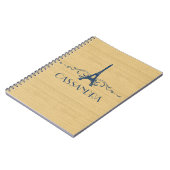 Carnet bleu français (Côté gauche)