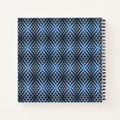 Carnet Bleu géométrique.... (Dos)