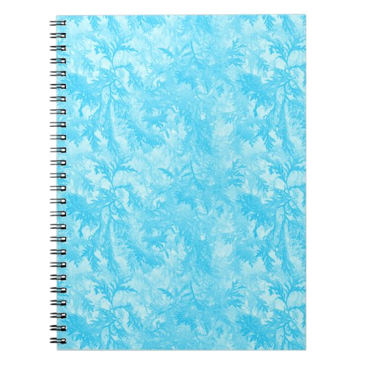 Carnet Bleu glace (Devant)