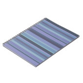 Carnet Bleu-gris, bandes horizontales (Côté gauche)