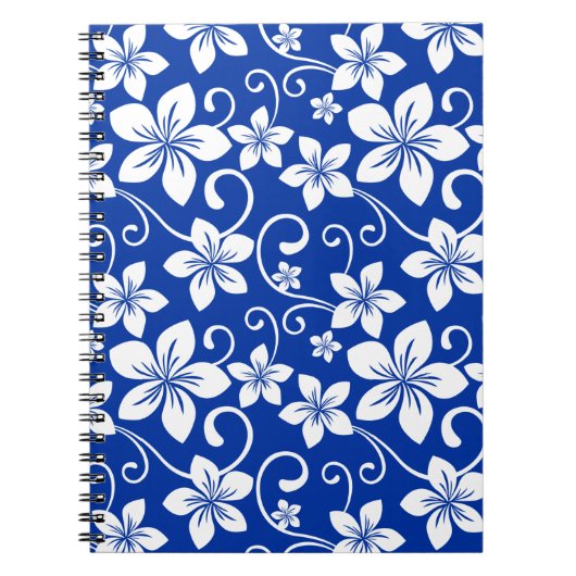 CARNET BLEU HAWAII (BLEU ROYAL) (Devant)