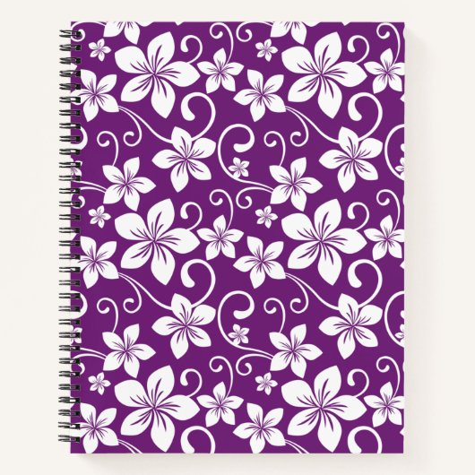 CARNET BLEU HAWAII (PLUM) (Devant)