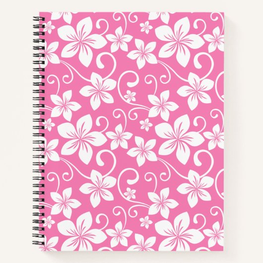 CARNET BLEU HAWAII (ROSE) (Devant)