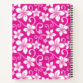 CARNET BLEU HAWAII (ROSE CHAUDE) (Dos)