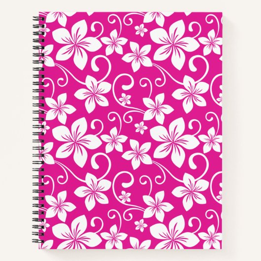 CARNET BLEU HAWAII (ROSE CHAUDE) (Devant)