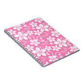 CARNET BLEU HAWAII (ROSE DE BUBBLEGUM) (Côté Droit)