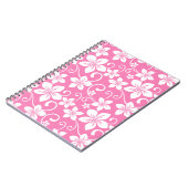 CARNET BLEU HAWAII (ROSE DE BUBBLEGUM) (Côté gauche)