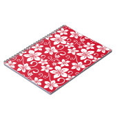 CARNET BLEU HAWAII (ROUGE) (Côté gauche)