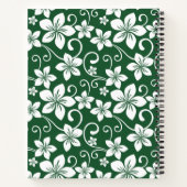 CARNET BLEU HAWAII (VERT FORESTIER) (Dos)