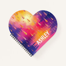 Bleu Jaune gouttes de pluie Aquarelle Peinture