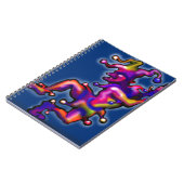 Carnet Bleu Jester Saphire (Côté gauche)