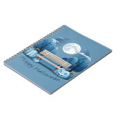Carnet Bleu Joyeux Halloween (Côté gauche)