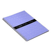 Carnet Bleu lavande (Côté Droit)