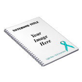 Carnet Bleu Lt / Ruban Turquoise Standard par Kenneth Yon (Côté Droit)
