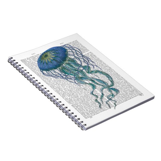 Carnet Bleu méduse (Côté Droit)