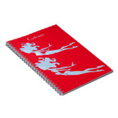 Carnet Bleu Mermaid Swimmer Thunder_Cove (Côté Droit)