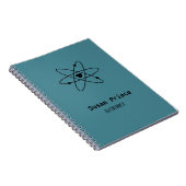 Carnet bleu minimaliste (Côté Droit)