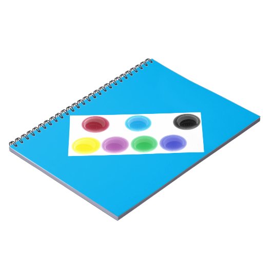 Carnet Bleu-noir-rouge (Côté gauche)