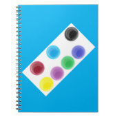 Carnet Bleu-noir-rouge (Devant)