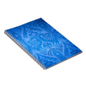 Carnet Bleu Oriental Peacock Birds (Côté Droit)
