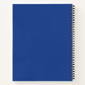 Carnet Bleu Paisley (Dos)