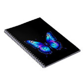 Carnet Bleu papillon (Côté Droit)