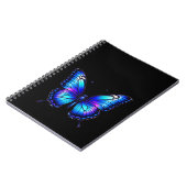 Carnet Bleu papillon (Côté gauche)