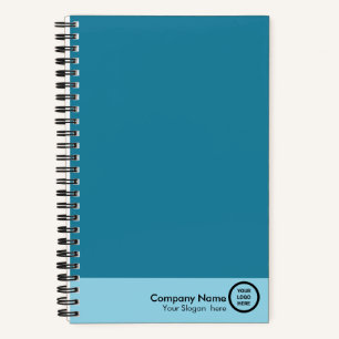Carnet Bleu Personnalisé Entreprise Échange Personnalisé
