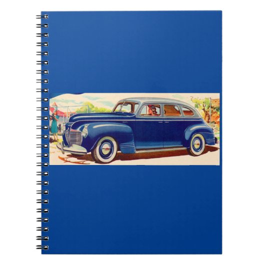 Carnet bleu Plymouth 1941 (Devant)