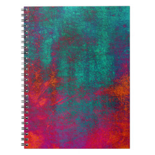 Carnet Bleu rose arrière - plan texture ciment wallabstra