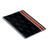 Carnet Bleu rouge Bleu à accès restreint Éclair (Côté Droit)
