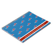 Carnet Bleu rouge Bleu à accès restreint Éclair (Côté gauche)