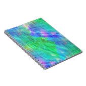 Carnet bleu sans couture d'aquarelle d'arrière - plan (Côté Droit)