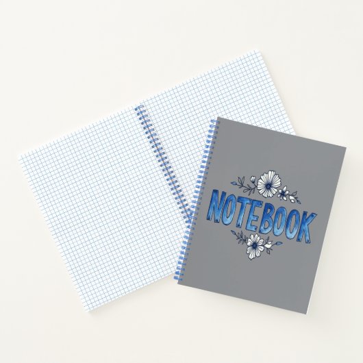 Carnet Bleu - Sérénité dans chaque pétale (Intérieur)
