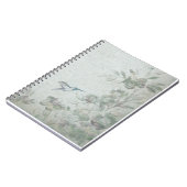 Carnet Bleu vintage (Côté gauche)