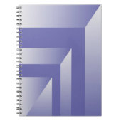 Carnet Bleu violet (Devant)