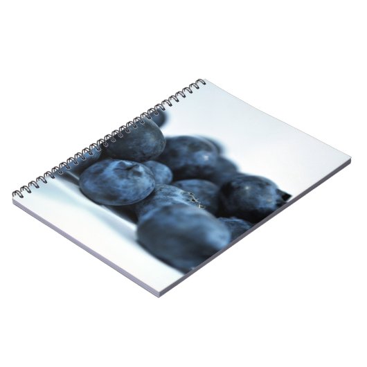 Carnet Bleuets frais mûrs (Côté gauche)