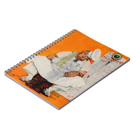 Carnet Bleus de jour de thanksgiving (Côté gauche)