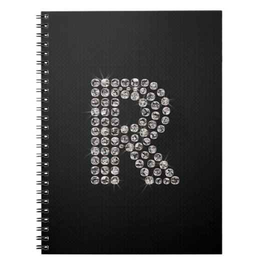 Carnet bling - R (Devant)